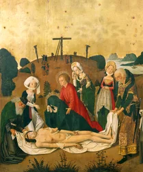 Kreuzabnahme Christi (Detail)