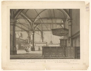 Innenraum der St. Olofskapelle in Amsterdam