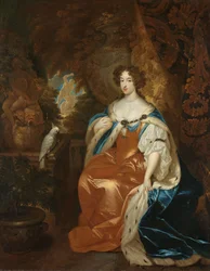 Porträt von Mary Stuart, Ehefrau von Prinz Wilhelm III.