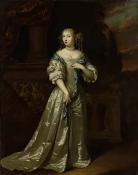 Porträt von Philippina Staunton, Ehefrau von Roelof van Arkel (1632-1709), Herr von Broeckhuijsen