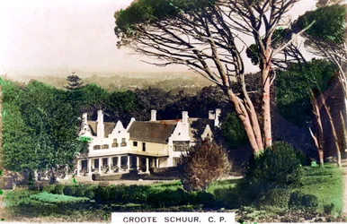 Groote Schuur Haus, Kapstadt, Südafrika, um 1920er Jahre