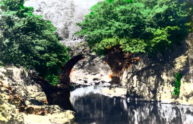 Römische Brücke bei Bettws-y-Coed, Gwynedd, 1926