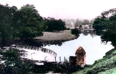 Das Rätseltal bei Clitheroe, Lancashire, 1926