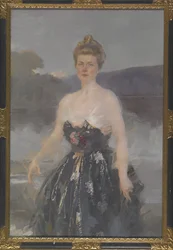 Porträt von Catherine (Eddy) Beveridge - Lady Primrose Porträt
