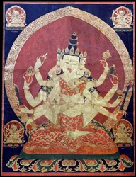 Guhyasamaja Akshobhyavajra Thanka