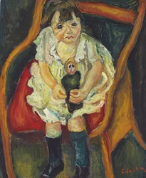 Kleines Mädchen mit einer Puppe; La Petite Fille à la Poupée, ca. 1925