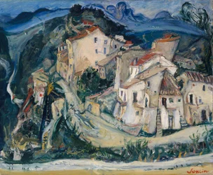 Ansicht von Cagnes, ca. 1924-25