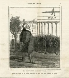 Illustration von Cham in Le Charivari