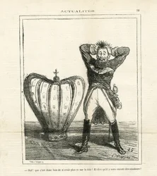Illustration von Cham in Le Charivari
