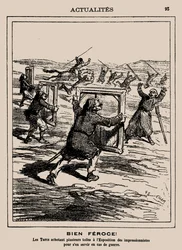 Wild! Die Türken kaufen mehrere Werke auf der Impressionistenausstellung..., 1877