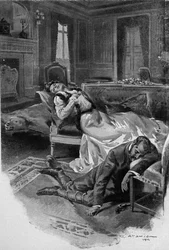 Erzherzog Rudolf, Kronprinz von Österreich, tötet sich und seine Geliebte, Baronin Mary Vetsera, in seinem Jagdschloss in Mayerling - Drama von Mayerling: Erzherzog Rudolf von Habsburg