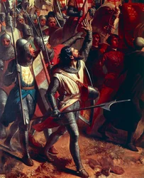 Die Schlacht von Montgisard 1177 (Detail)