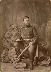 Porträt von Großherzog Wladimir Alexandrowitsch von Russland