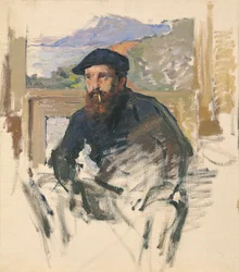 Porträt von Monet, ca. 1884