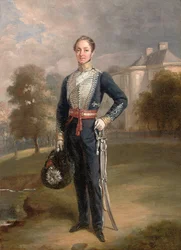 Porträt von Leutnant George Ramsay von Lixmont, 1838