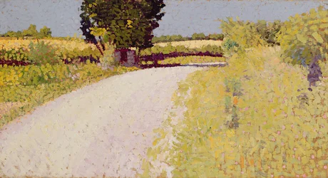 Pfad auf dem Land, ca. 1886