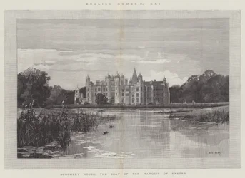 Burghley House, der Sitz des Marquis von Exeter