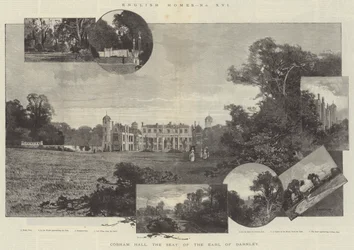 Cobham Hall, der Sitz des Earl of Darnley