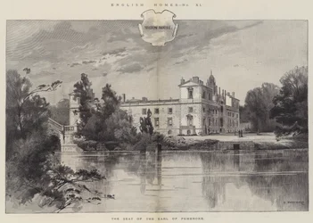 Wilton House, der Sitz des Earl of Pembroke