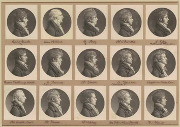 Saint-Mémin Sammlung von Porträts, Gruppe 28