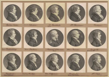 Saint-Mémin Sammlung von Porträts, Gruppe 39