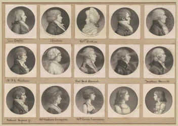 Saint-Mémin Sammlung von Porträts, Gruppe 52