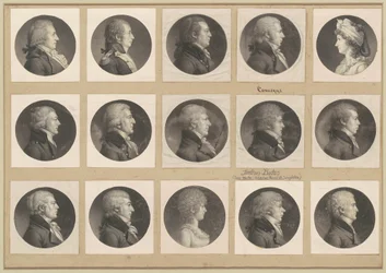 Saint-Mémin Sammlung von Porträts, Gruppe 53