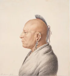 Osage-Krieger, 1805-7