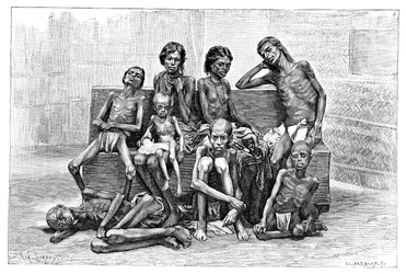 Hungersnotopfer, Indien