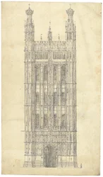 Zeichnung für das Parlament, ca. 1836-40