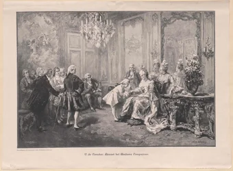 Mozart vor Madame Pompadour