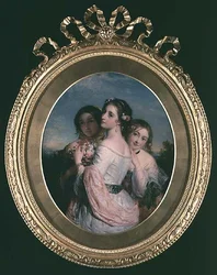 Drei Schönheiten, ca. 1845