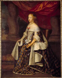 Porträt von Marie Therese von Österreich (1638-1683), Königin von Frankreich