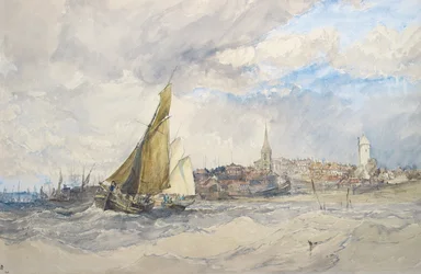 Harwich vom Meer aus