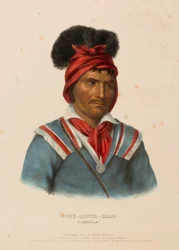 FOKE-LUSTE-HAJO. EIN SEMINOLE, aus der Geschichte der Indianerstämme Nordamerikas
