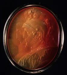 Kamee mit Mars und Bellona, ca. 1784