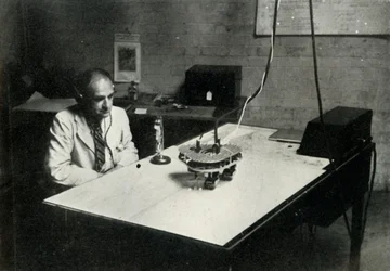 Kontrollpult in einer RAF-Flugschule, 1941