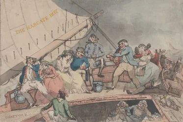 Die Margate Hoy, 19. August 1789