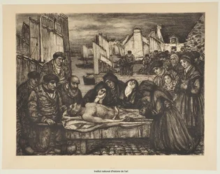 Schmerz im Land des Meeres oder Die Opfer des Meeres (Abzug b)
