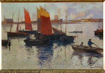 Abendlicht, Hafen von Camaret