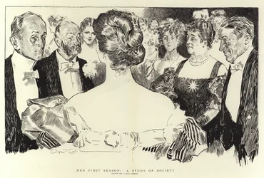 Ihre erste Saison, eine Studie der Gesellschaft