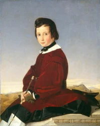 Porträt einer jungen Reiterin, 1839