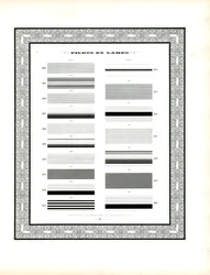 Typografische Linienelemente - Filets en Lames, Dritte Serie
