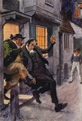 Illustration für Die Pickwickier von Charles Dickens