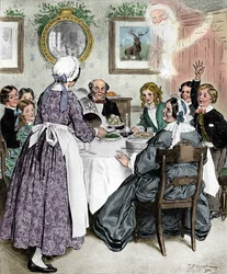 Lass mich an die gemütlichen Familienessen denken, 1862, 1923