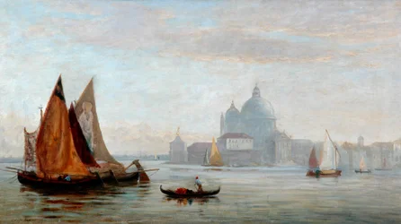 Kirche Santa Maria della Salute, Venedig, 1875