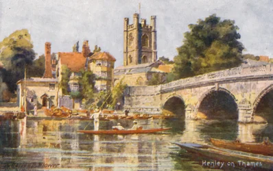 Fluss Themse: Henley on Thames
