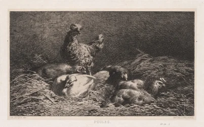 Hühner Poutes, 1867