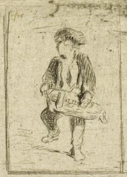 Drehleierspieler