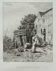Rustikales Haus